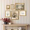 4x6 Picture Frames, Vintage Picture Frames for Wall Mounting or Table Display,Rustic Gold,1 Pack